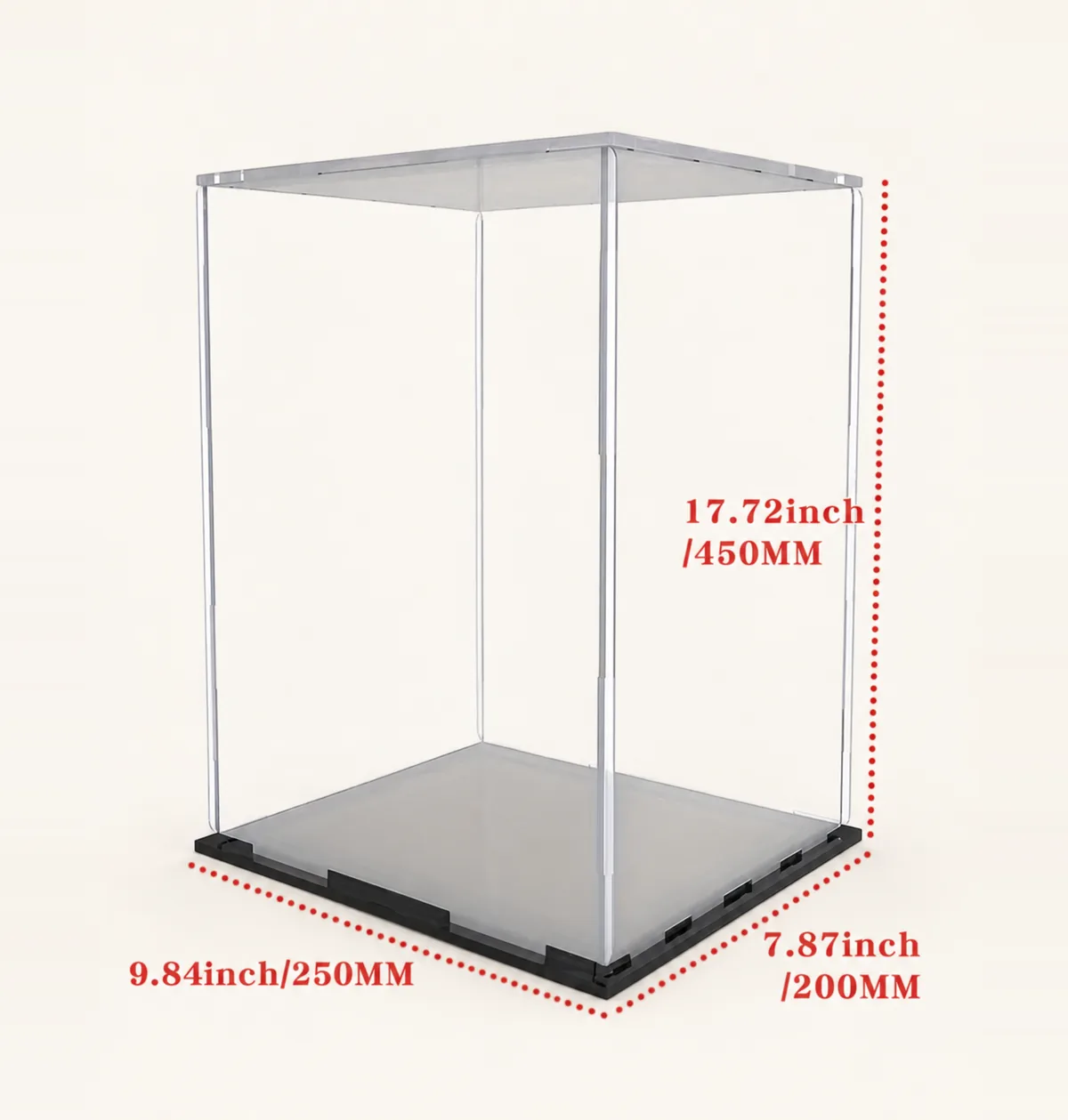 Display Case for 16in Buffalo Figure