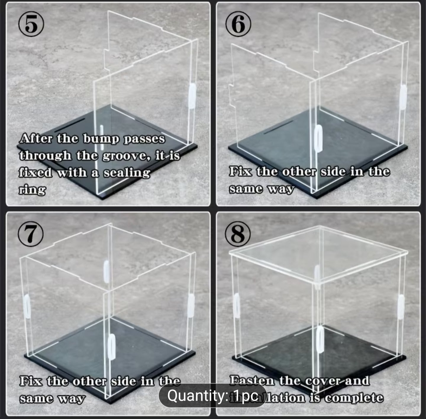 Display Case for 16in Buffalo Figure
