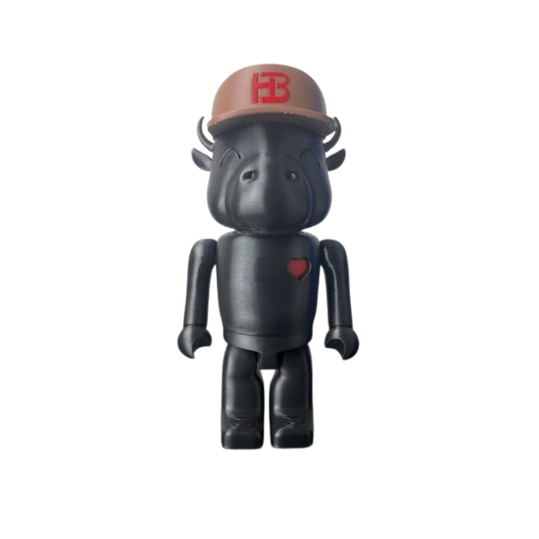 Happi Buffalo Mini x Obsidian Black With Hat