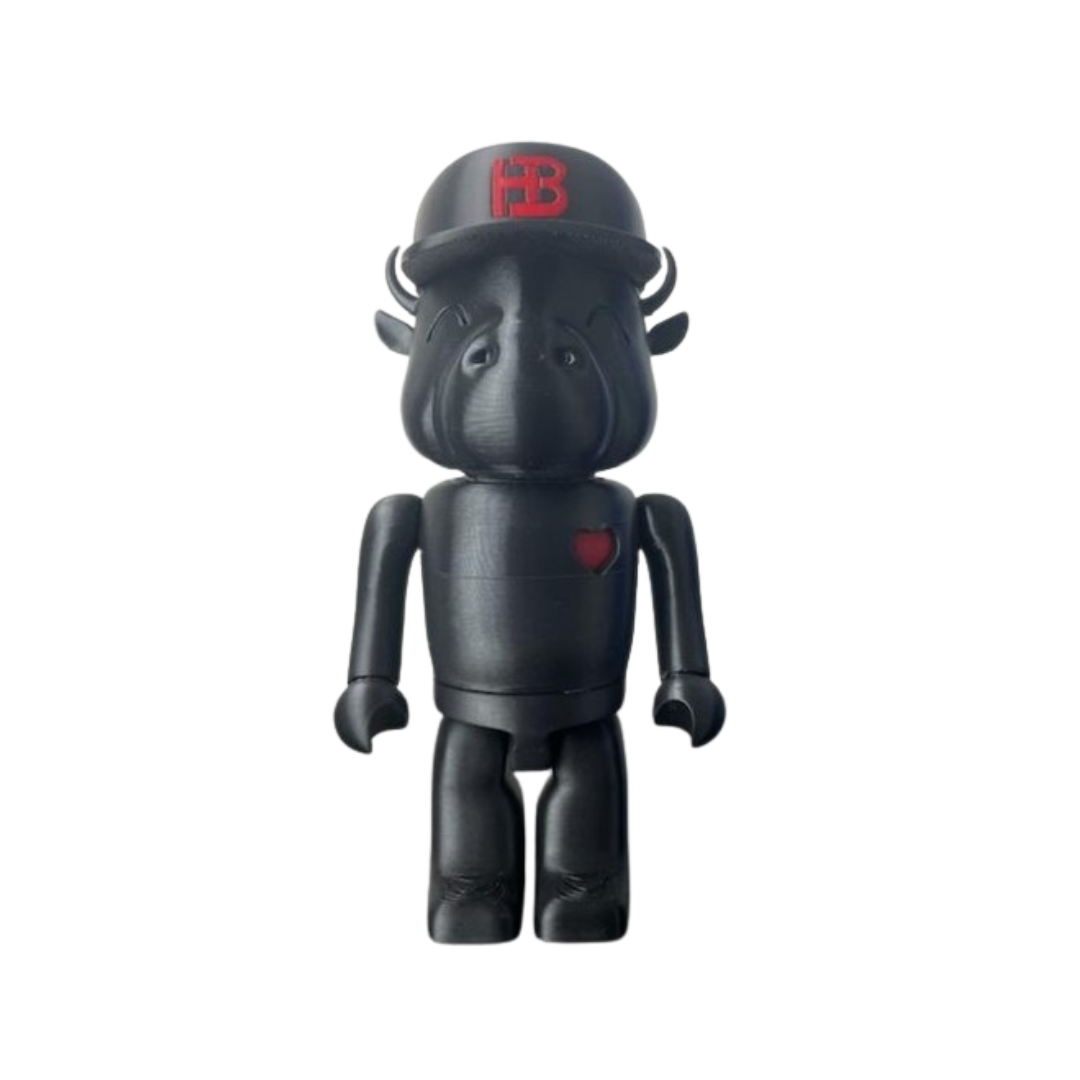 Happi Buffalo Mini x Obsidian Black With Hat