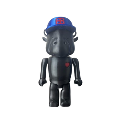 Happi Buffalo Mini x Obsidian Black With Hat