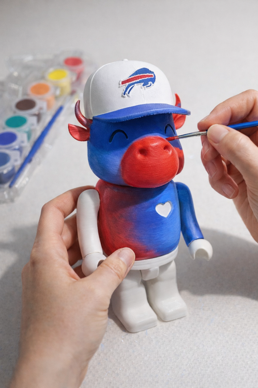 Paint-Your-Own Buffalo (8")