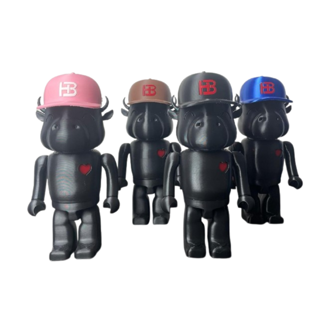 Happi Buffalo Mini x Obsidian Black With Hat