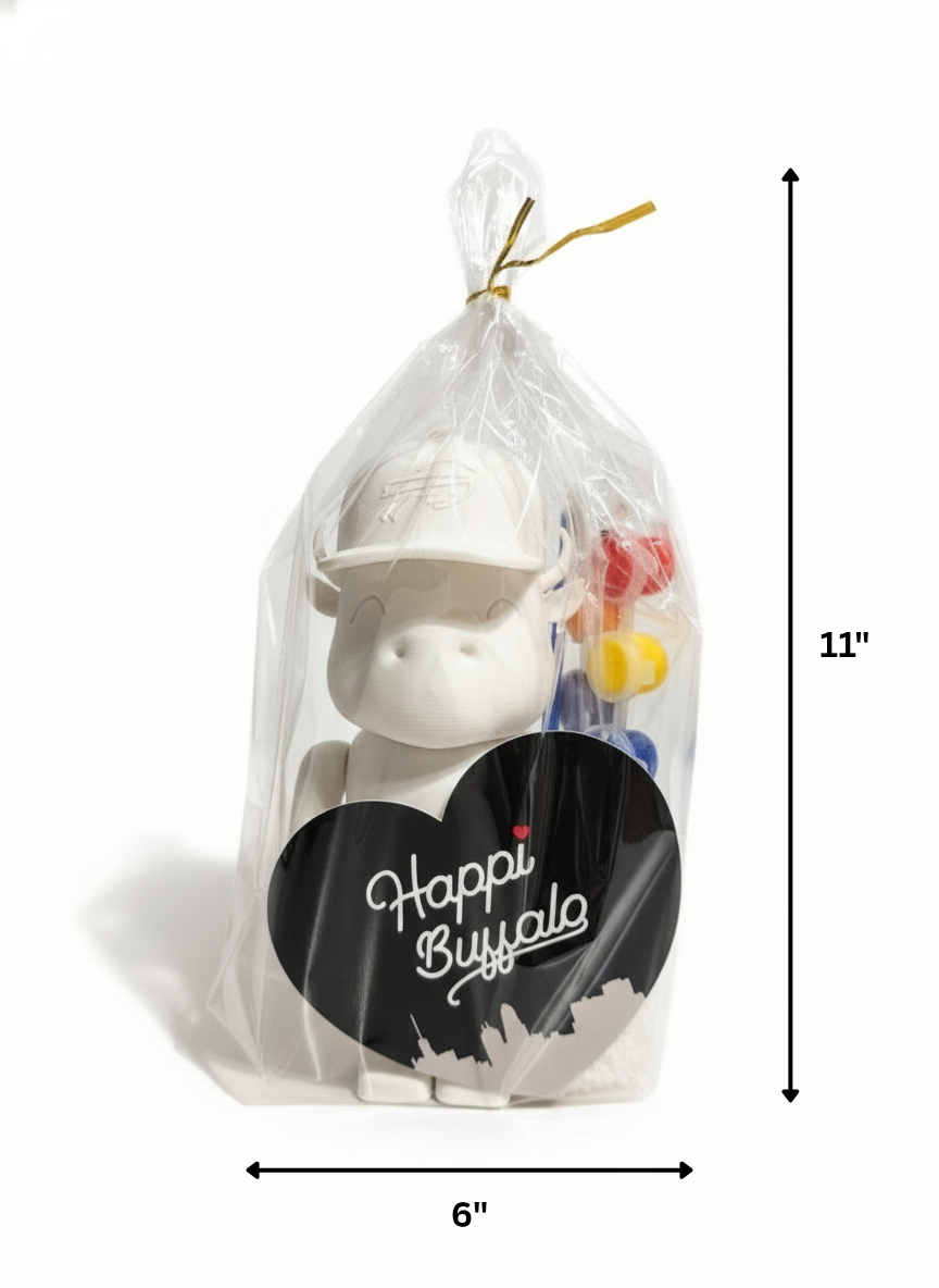 Paint-Your-Own Buffalo (8")